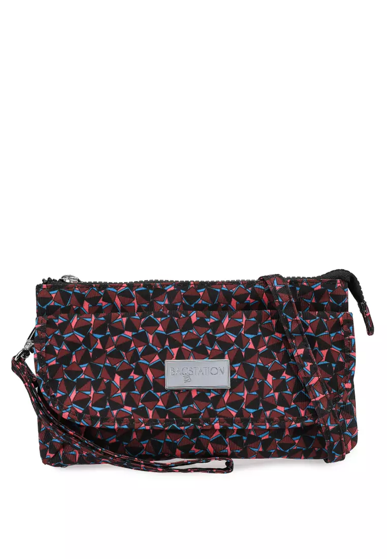 Printed Nylon Sling Pouch