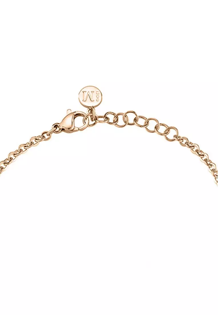 Gemma Necklace SAKK05 925 Silver Crystal Cat Eye