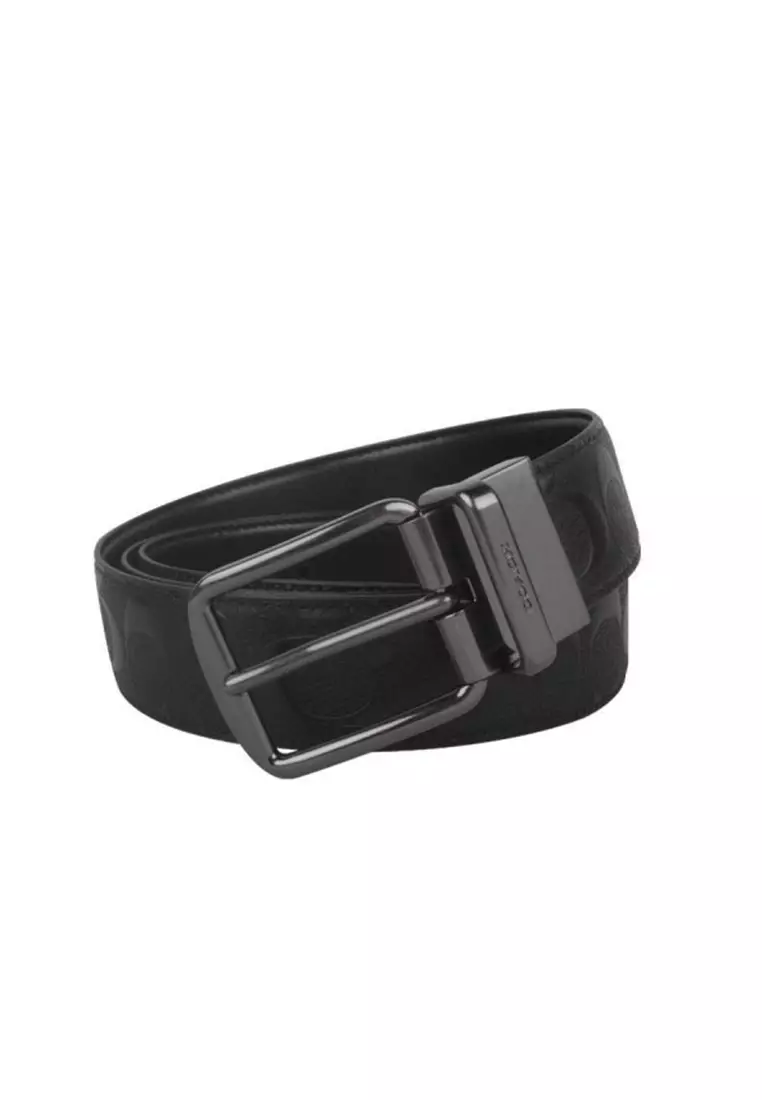 Harness Buckle Cut To Size Reversible Belt 38mm CQ024BLK