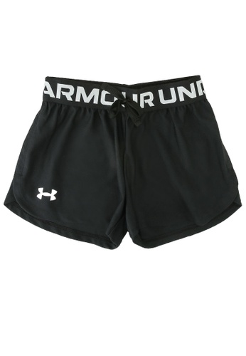 Under Armour black Play Up Solid Shorts 867C8KA0D2C3DCGS_1