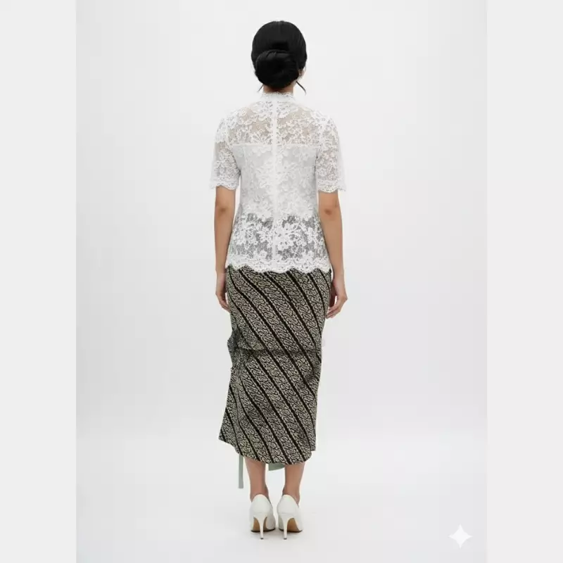 Rok Lilit Batik Wanita - Bawahan Batik - Bhatara Batik Nusantara Skirt - Rok Batik Etnik Modern