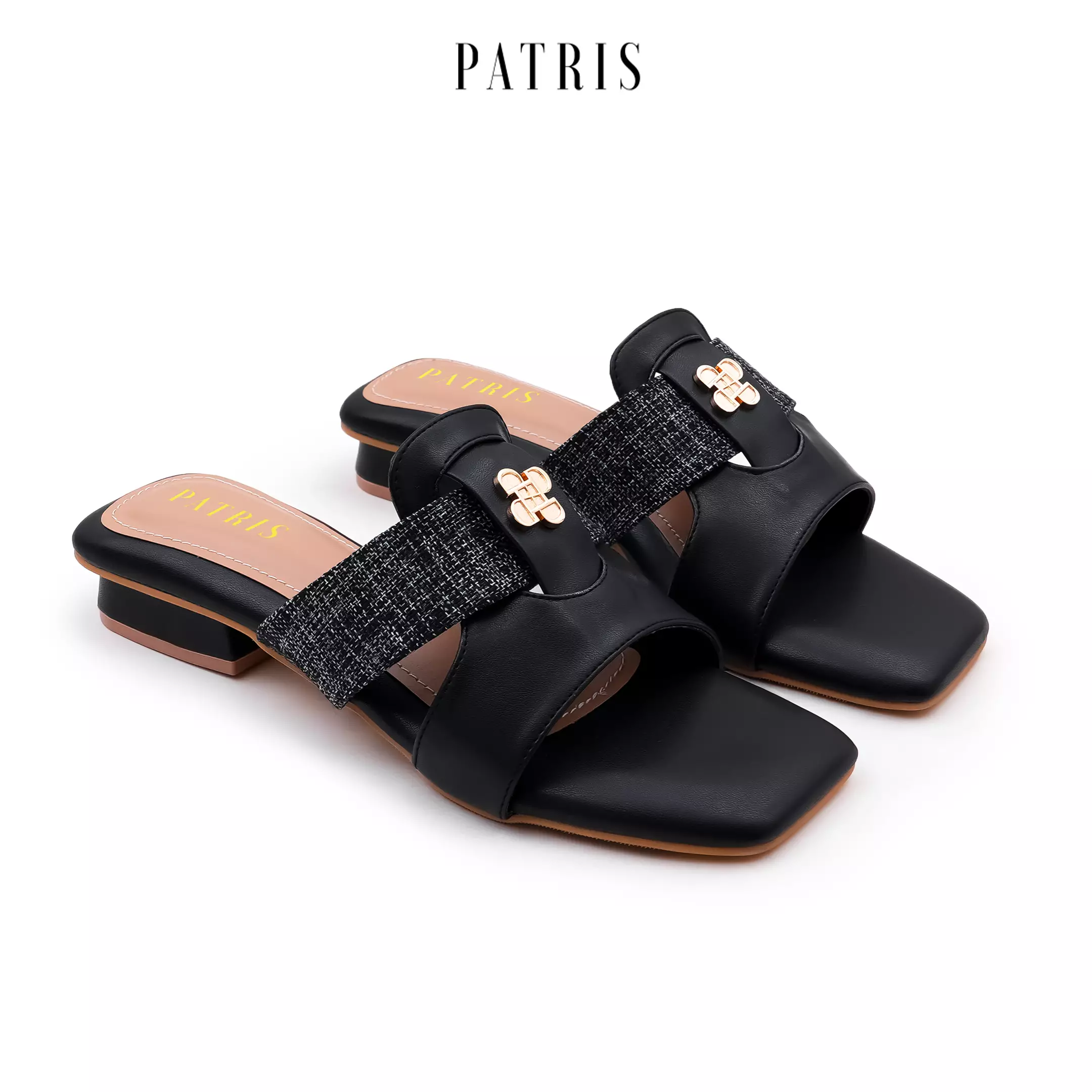 PATRIS Rihana Sandal Wanita Heels / Hak 2 Cm