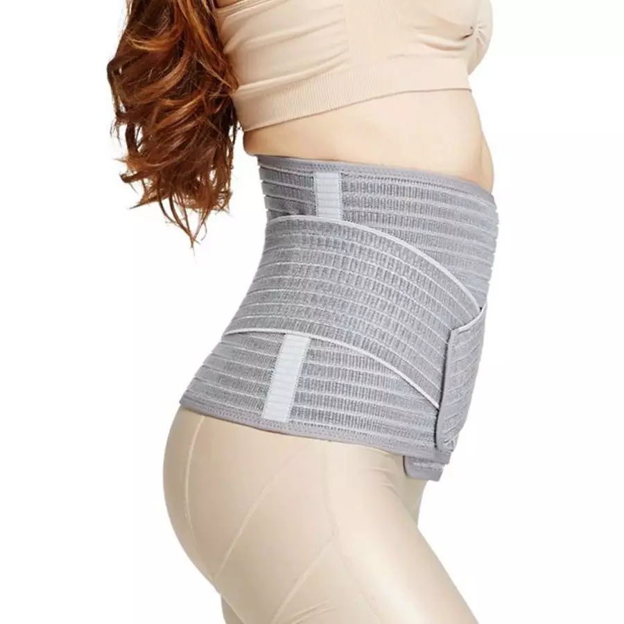 Mamaway Nano Bamboo Postnatal Belly Band Corset Grey - Korset Pasca Melahirkan (Abu)