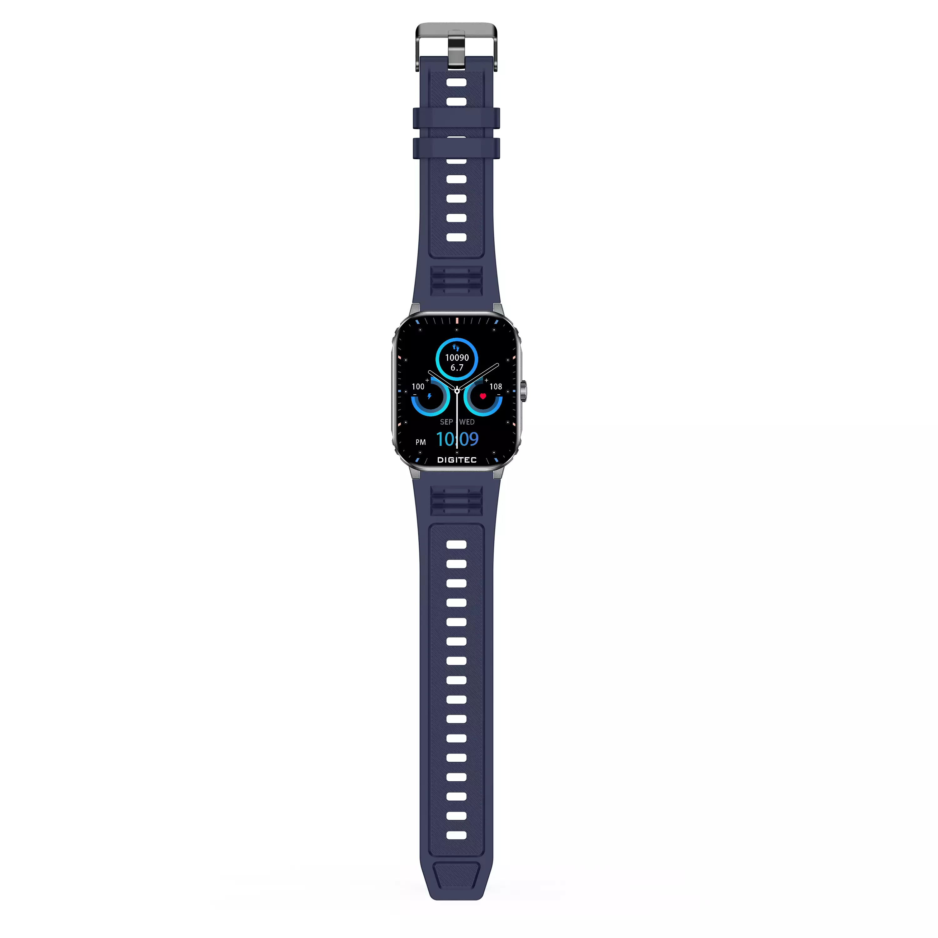Digitec Jam Tangan Pria - Blue - Rubber - DG-SW-ALLA-BL
