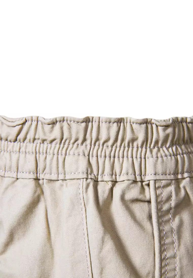 Straight Cropped Shorts AX019