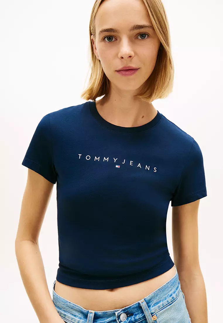 Slim Linear Tee - Tommy Jeans
