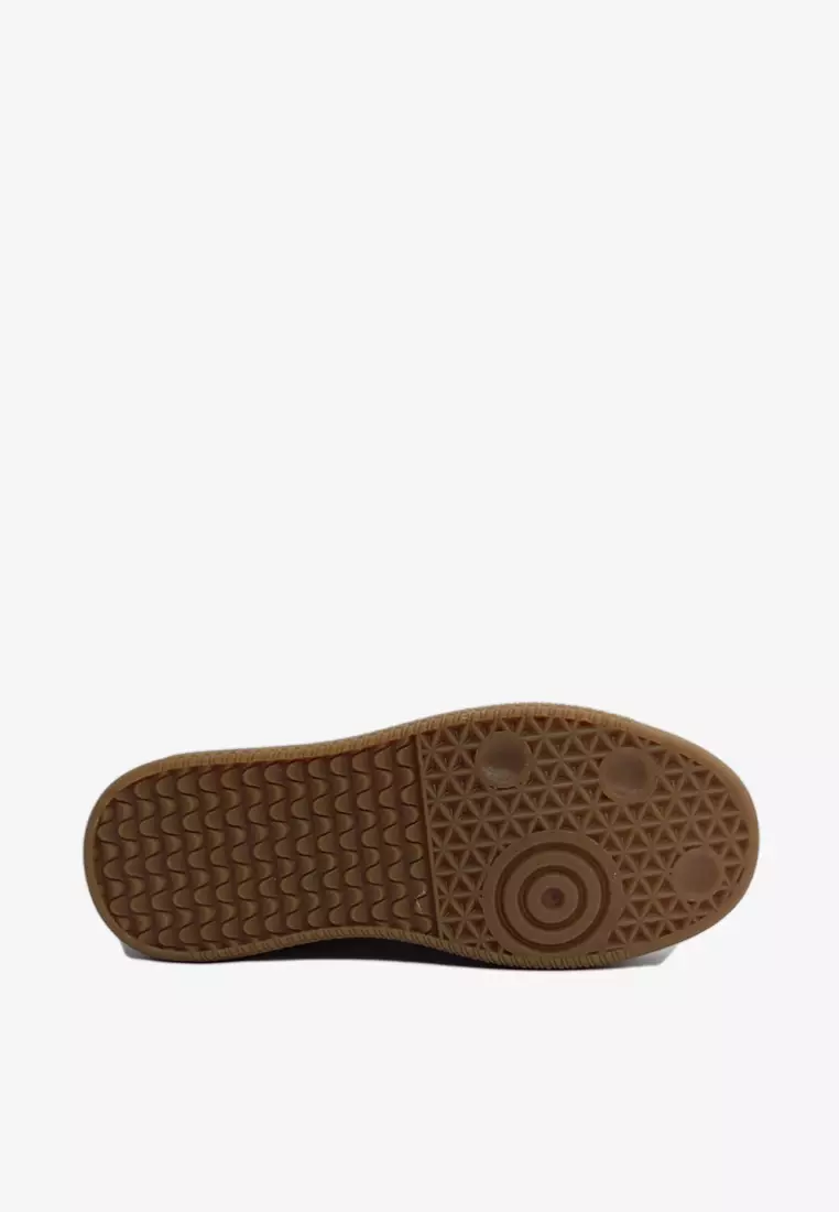 Dr Cardin The Origin: Heritage Collection Kids Laced-Up Sneaker K-RJ-100 | Denim/Faux Suede/Leather