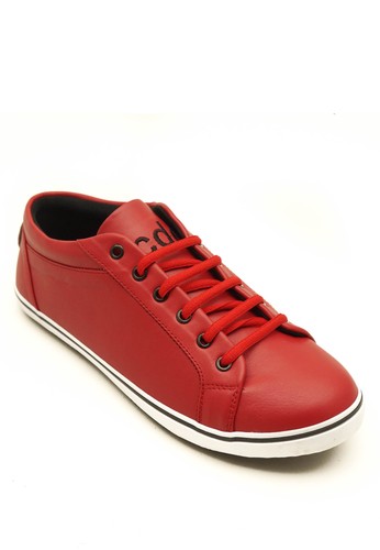 Low '92 Women Sneaker Red with White Sole