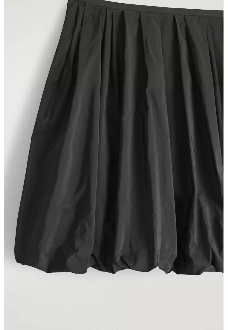 BUBBLE-HEM MINI SKIRT