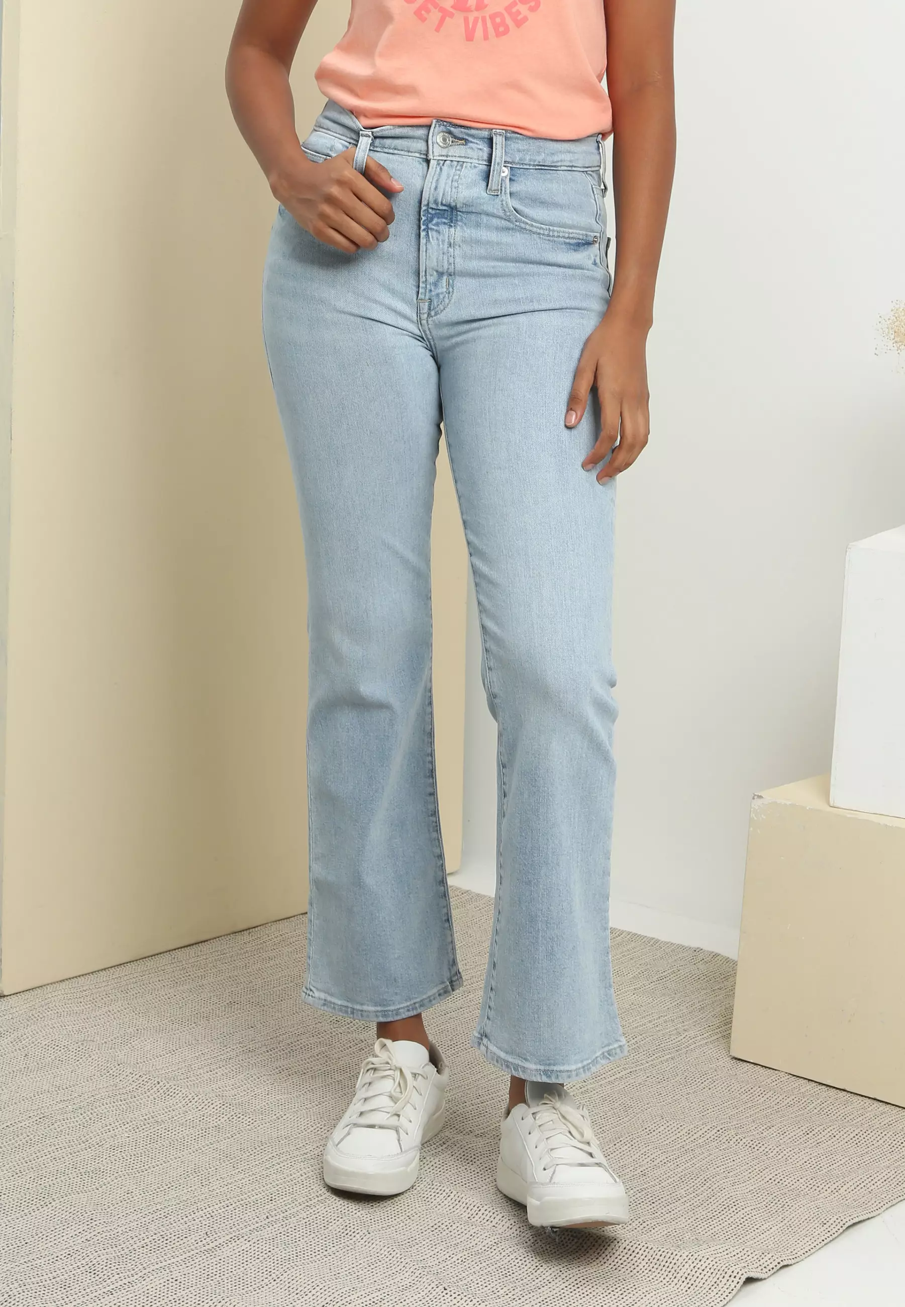 Gap best sale flare crop