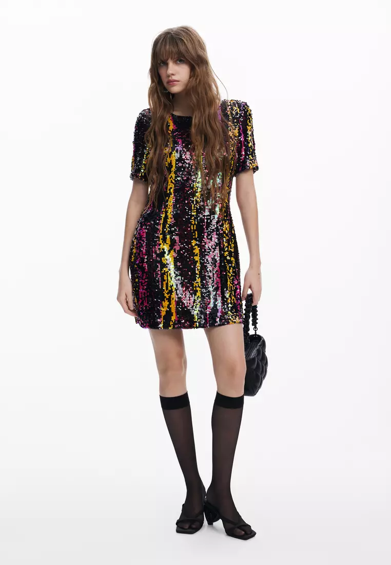 Desigual Woman Glitter dress