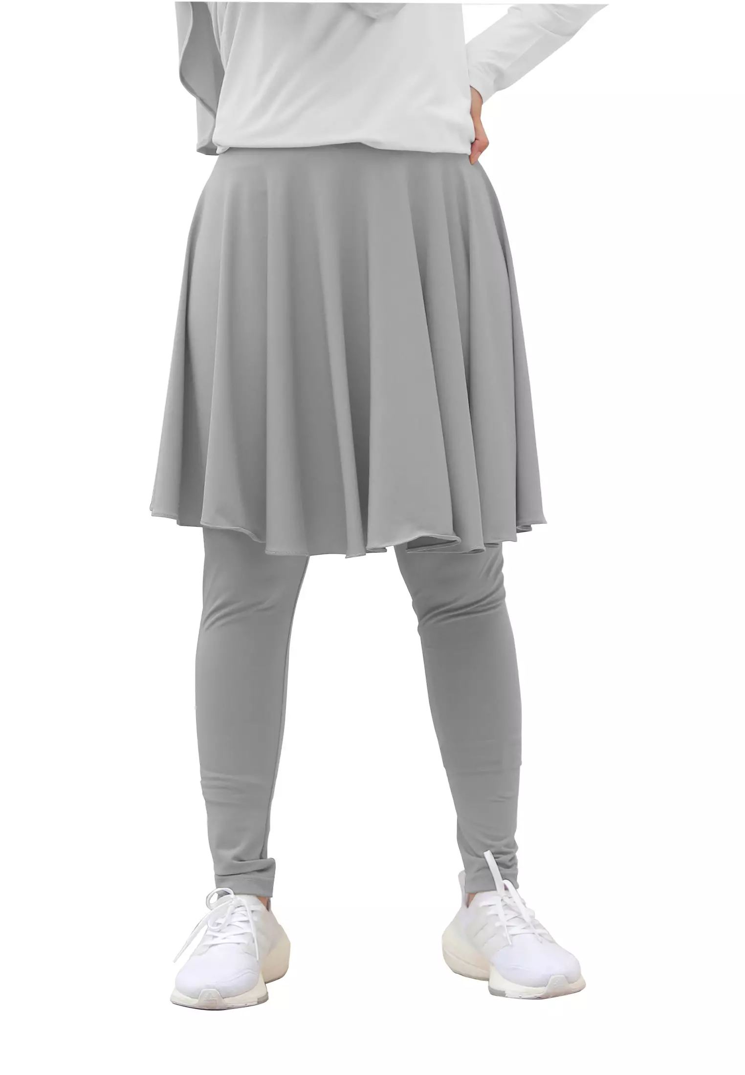 Zelena - Chahra Leggings Skirt | Celana Olahraga Legging Rok Wanita - XL