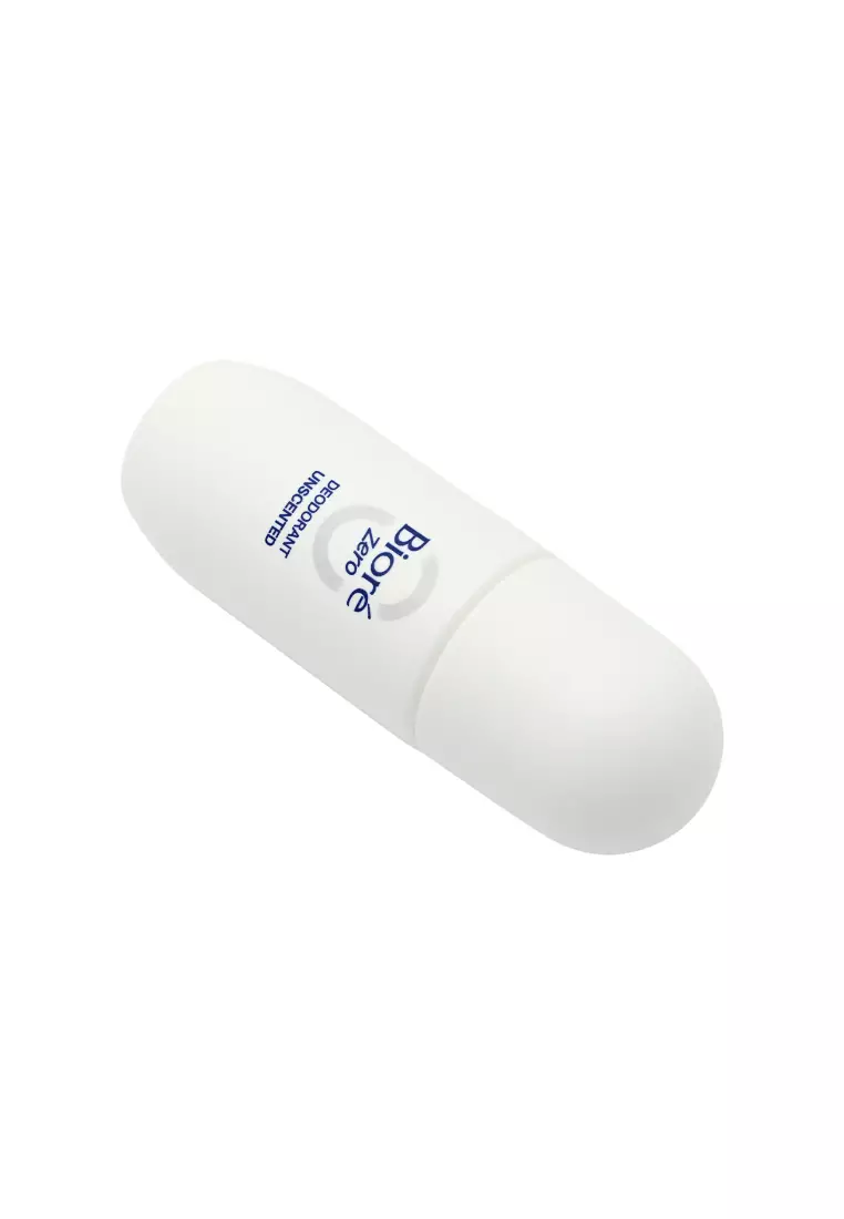 Bioré Zero Roll-On (Unscented) (40ml) 40ml