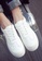 Twenty Eight Shoes white Striation Platform Outsole Sneaker VT02 060D9SH61F8241GS_5