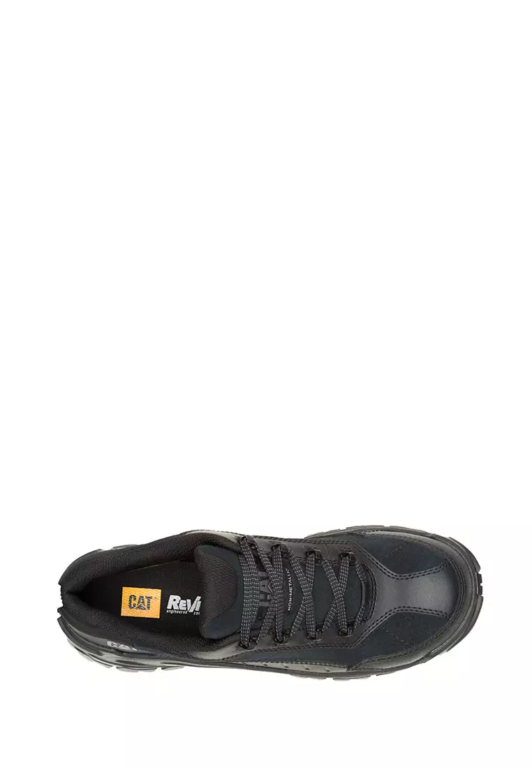 Men's Invader Sport Lo Composite Toe Sneakers - Black (P91770) | Safety Shoes