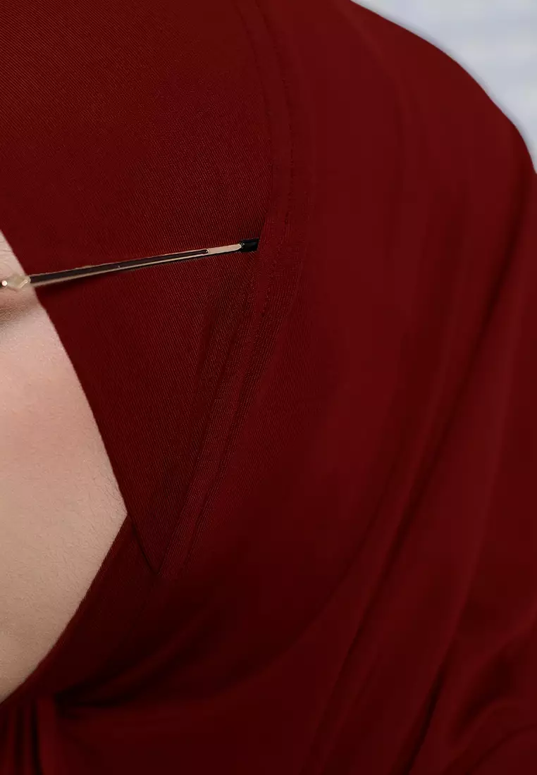 HIJAB INSTAN LUNA - MAROON