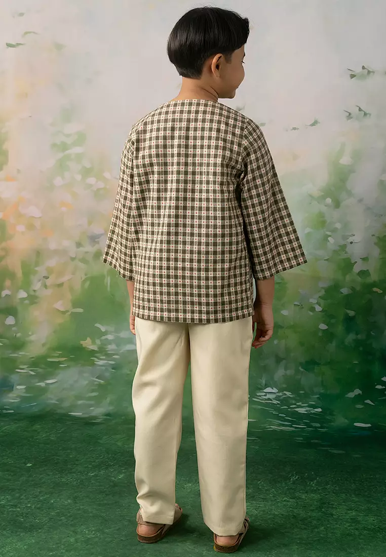 Abadi Baju Melayu Teluk Belanga Set