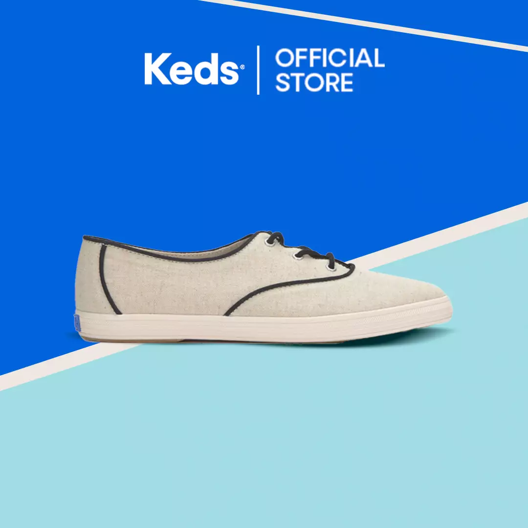 Jual Keds KEDS Women Champion Point Low Wave Canvas Contrast