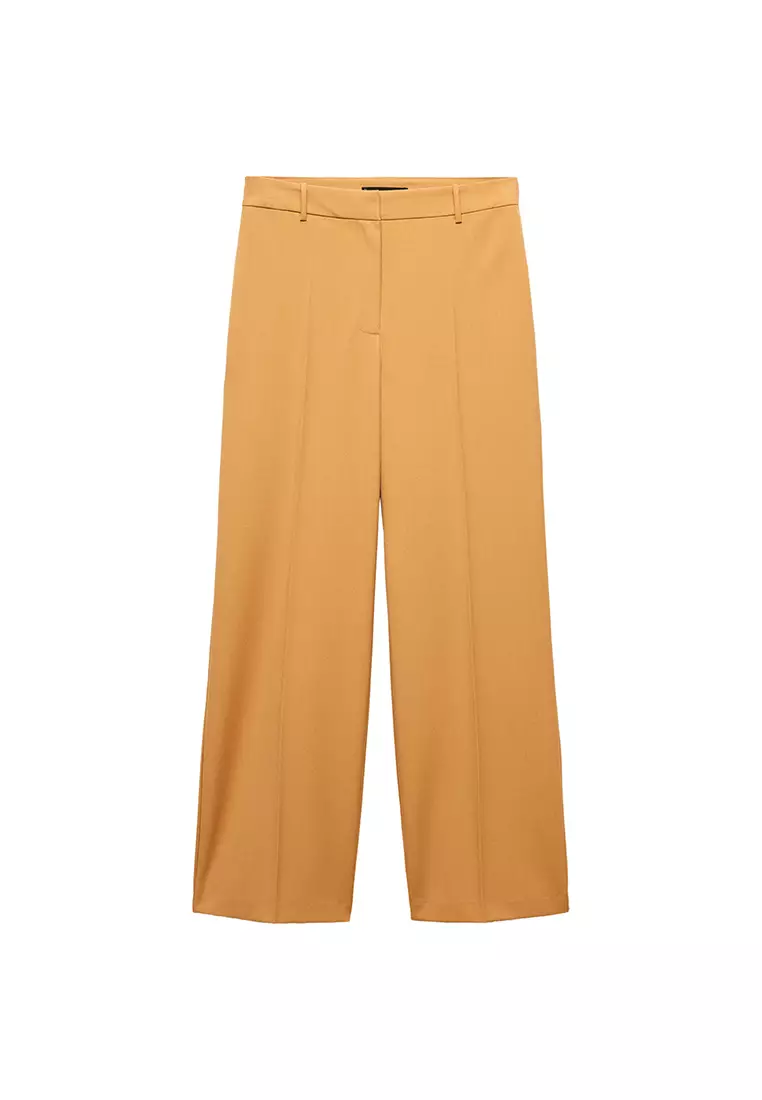 Buy Mango Pleat Straight Trousers 2024 Online