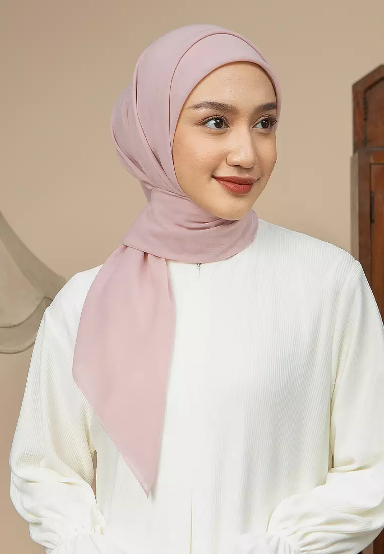 Nala Voal Square Soft Pink