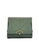 POLO HILL green POLO HILL Ladies Leaf Inspired Stitching Tri-Fold Short Wallet D4536ACBFC8828GS_1