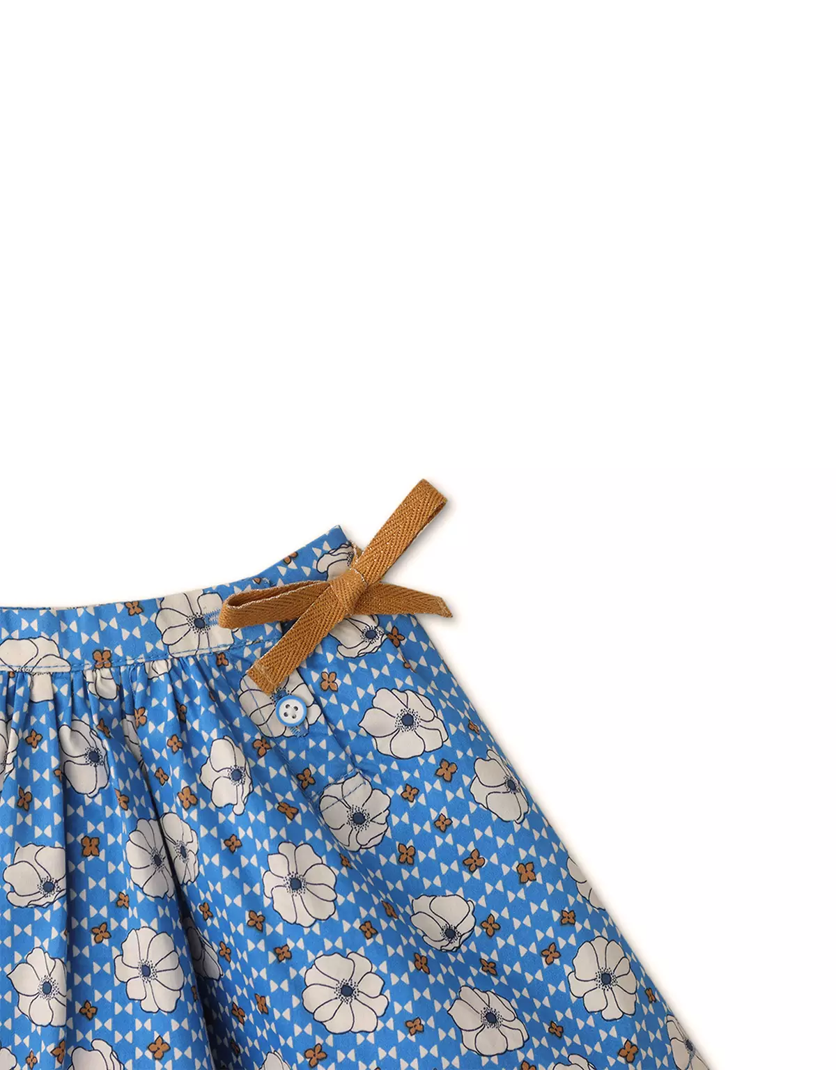 Gingersnaps Baby Vintage Marina Skirt Blue - Rok Bayi Perempuan (Biru)
