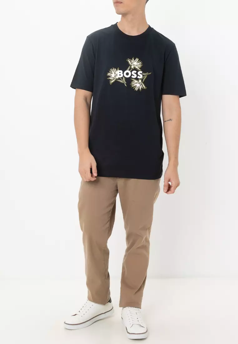 Jual BOSS Raised Logo T-Shirt - BOSS Business Original 2025 | ZALORA ...