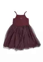 Bordeaux/Pointelle Heart