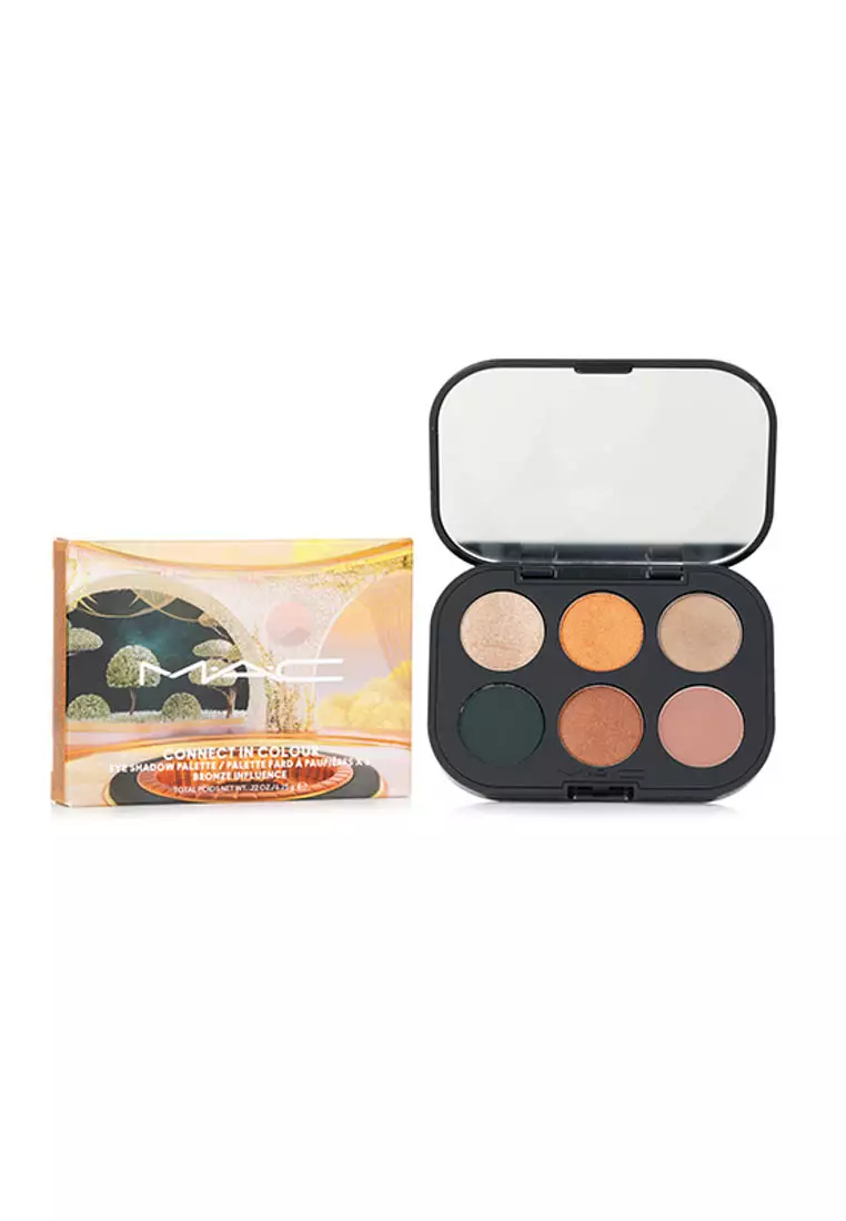 Mac - Connect In Colour Eye Shadow (6x Eyeshadow) Palette - # Bronze Influence 6.25g/0.22oz