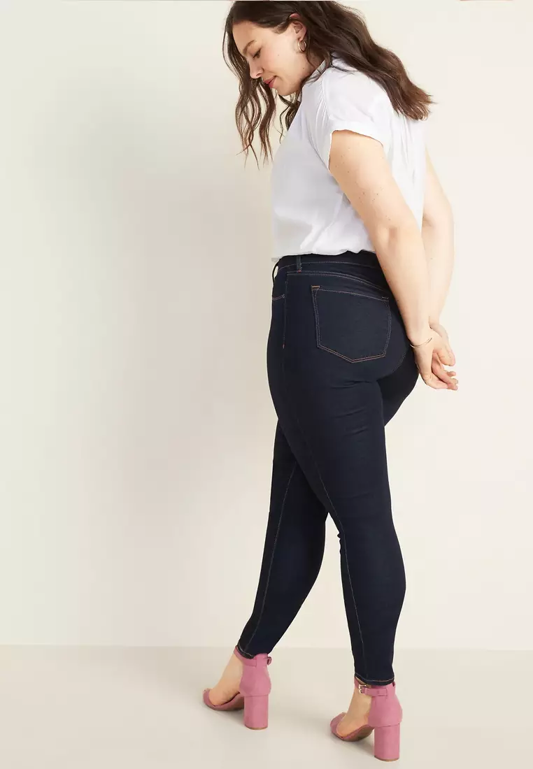Mid-Rise Rockstar Super Skinny Jeans for Women
