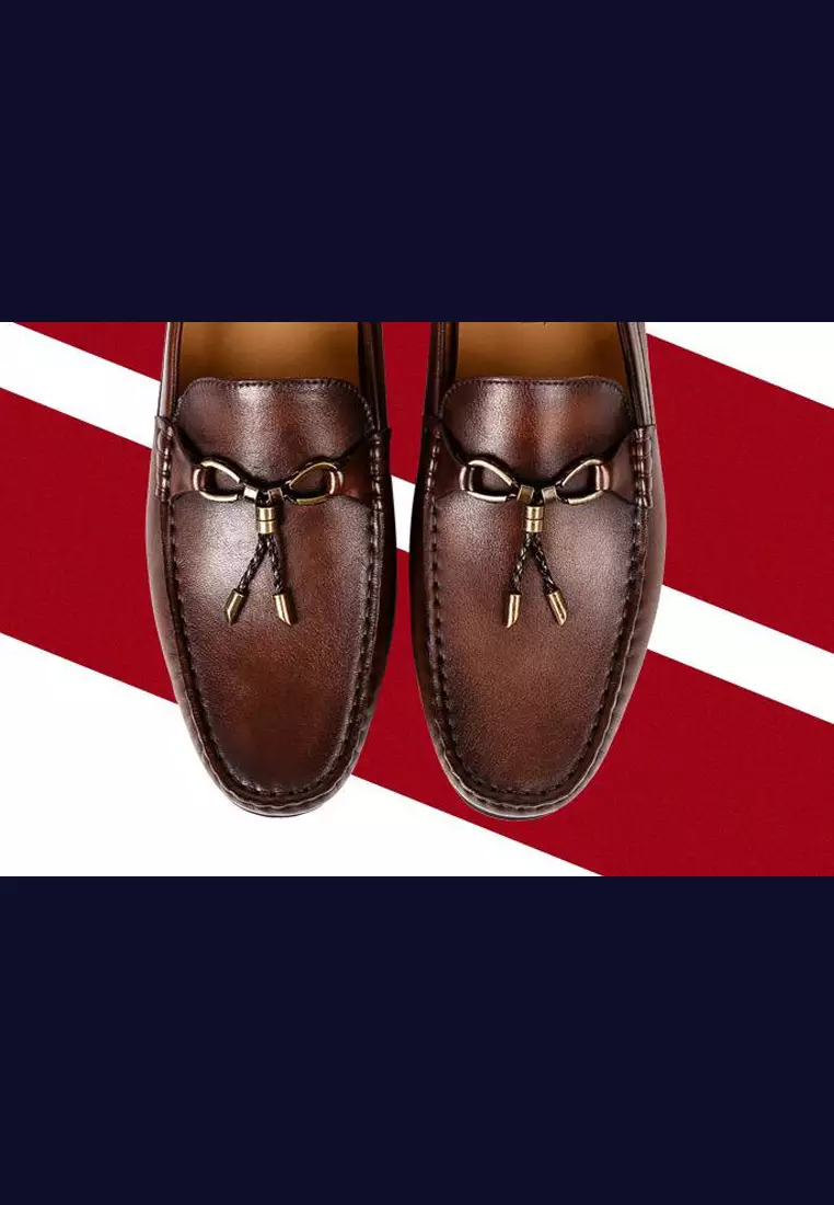 Cristoforo復古真皮樂福鞋BL09-2