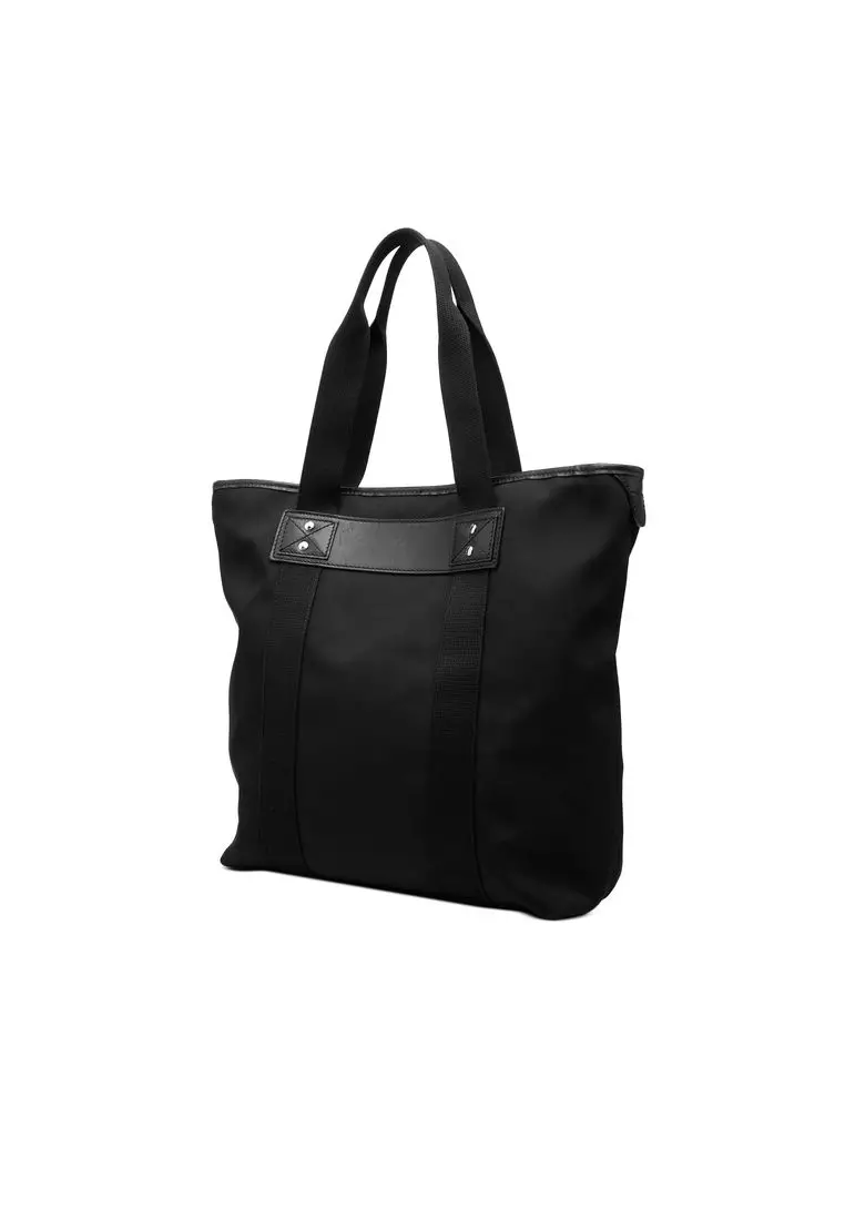 Pre-Loved Gucci Nylon Web Tote