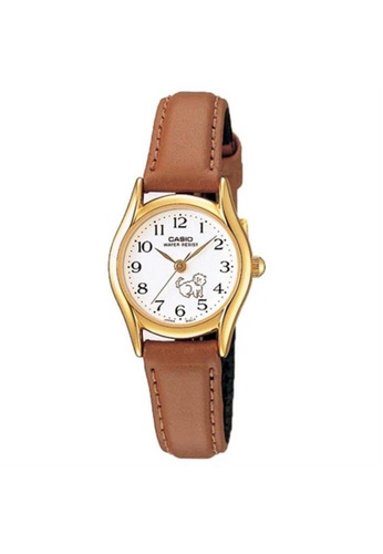 CASIO brown Casio Small Analog Watch (LTP-1094Q-7B7) 38033AC770195EGS_1