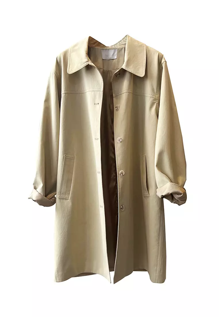 Simple trench coat sales