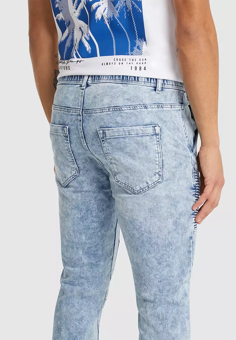 Onyx Denim Jogger