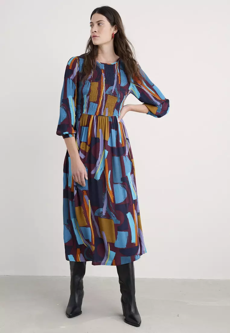 Seasalt Cornwall Multi Meadowsweet Dress