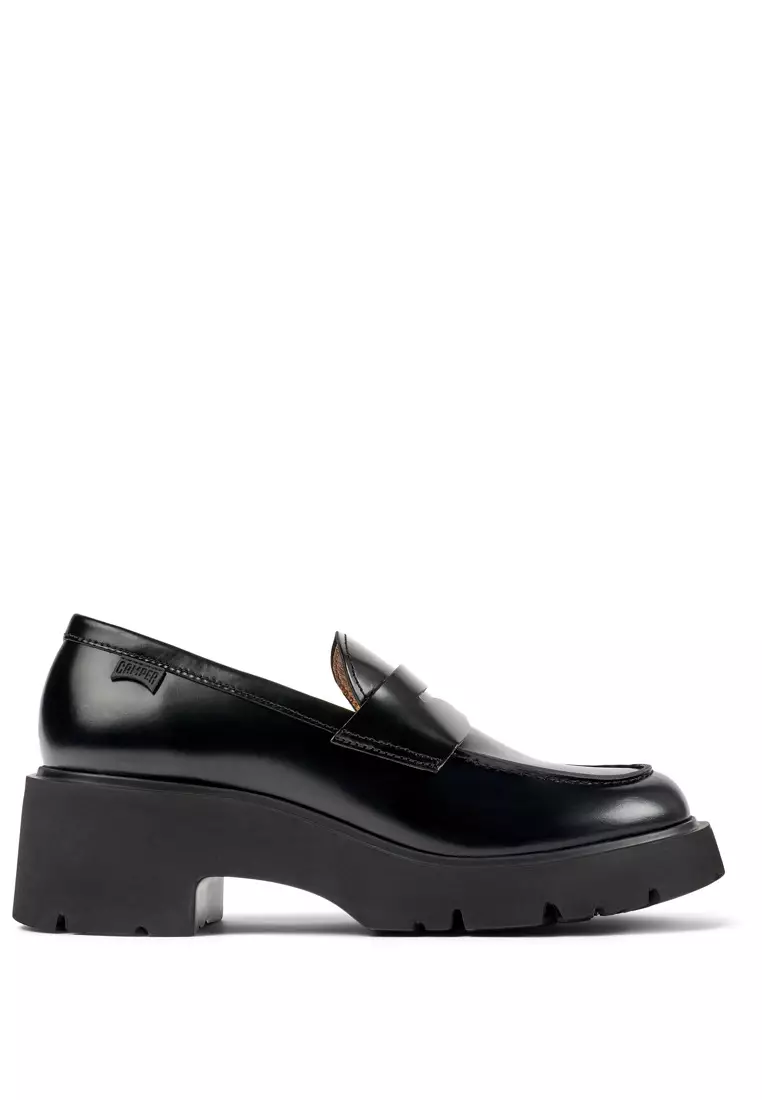 ローファー・オックスフォード CAMPER Women Shoes K201425 MILAH 002 Black Camper Milah K201425-002 Black Formal Shoes for Women