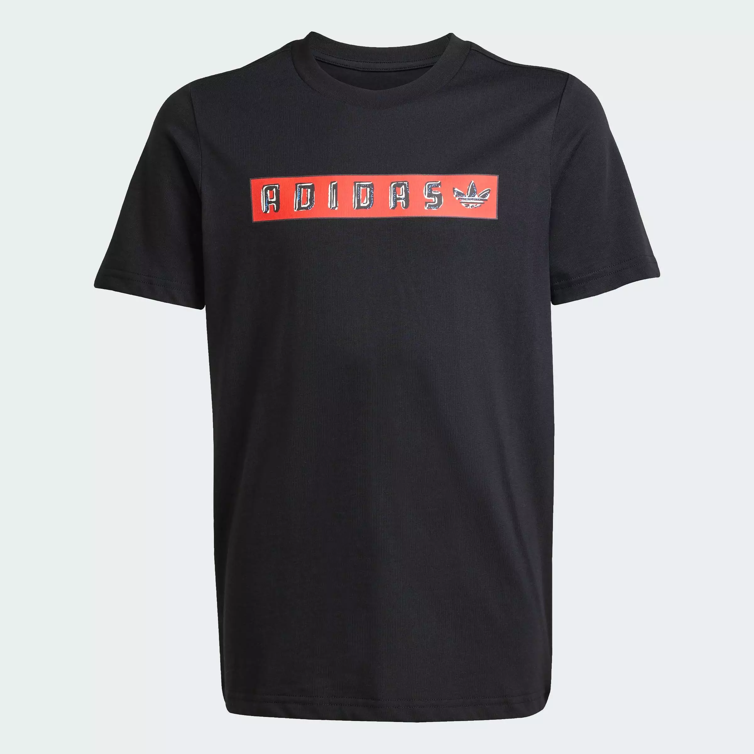 Lifestyle Graphic Tee Kids Unisex Black JY2822