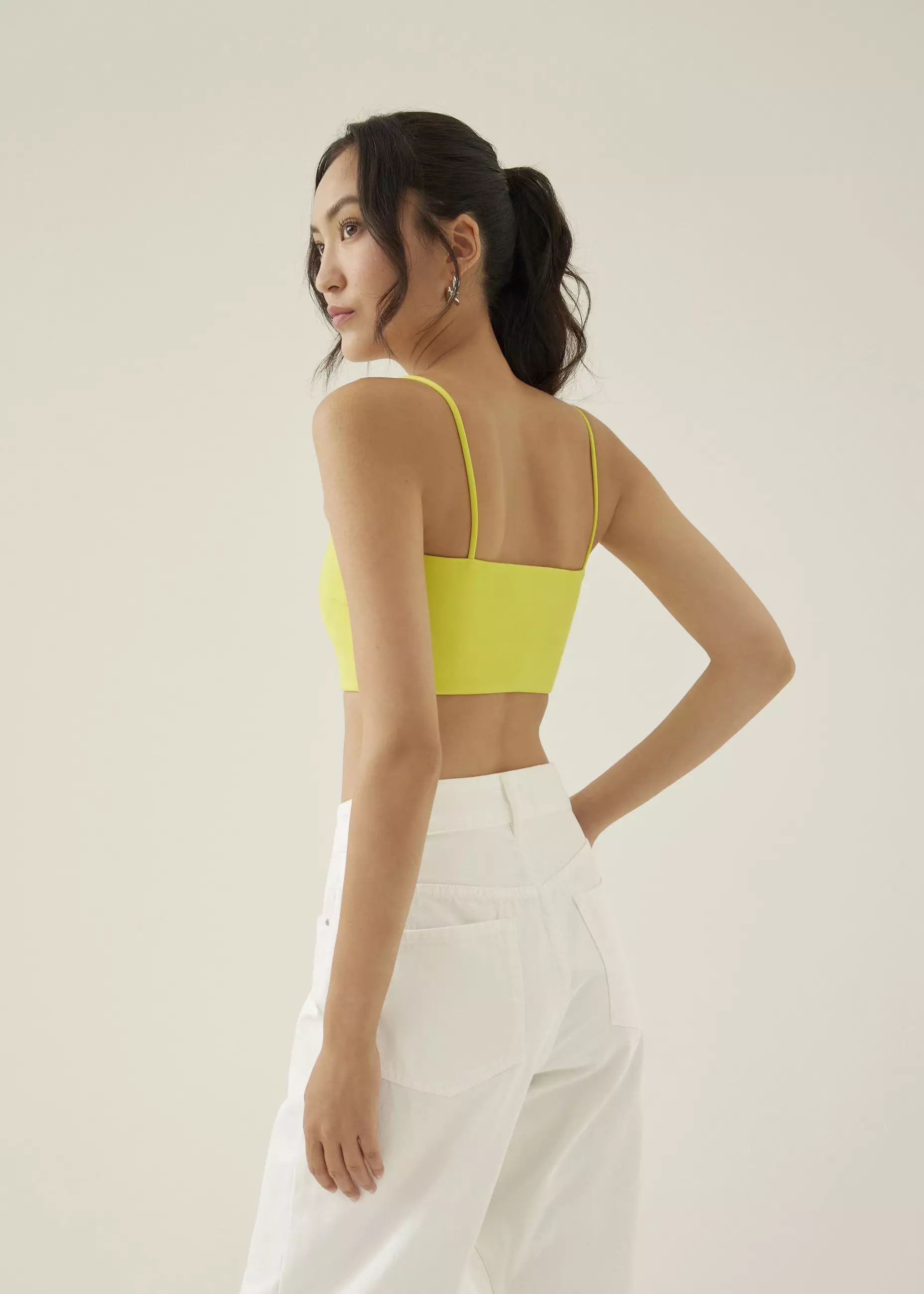 Atasan Wanita - Jaelia Crop Camisole Top
