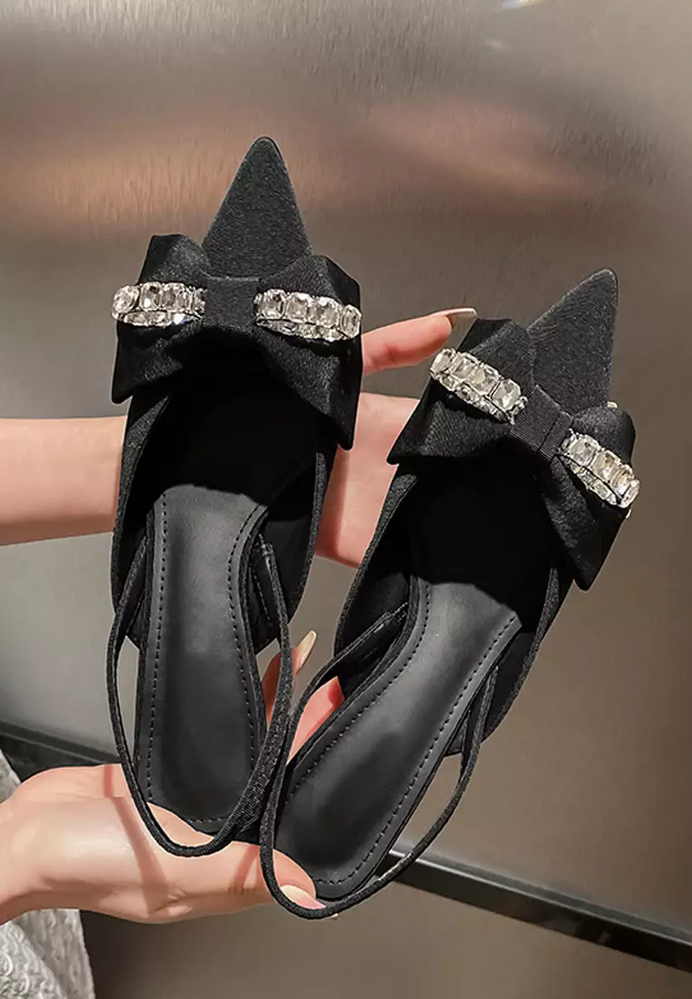 Diamond discount bow sandals