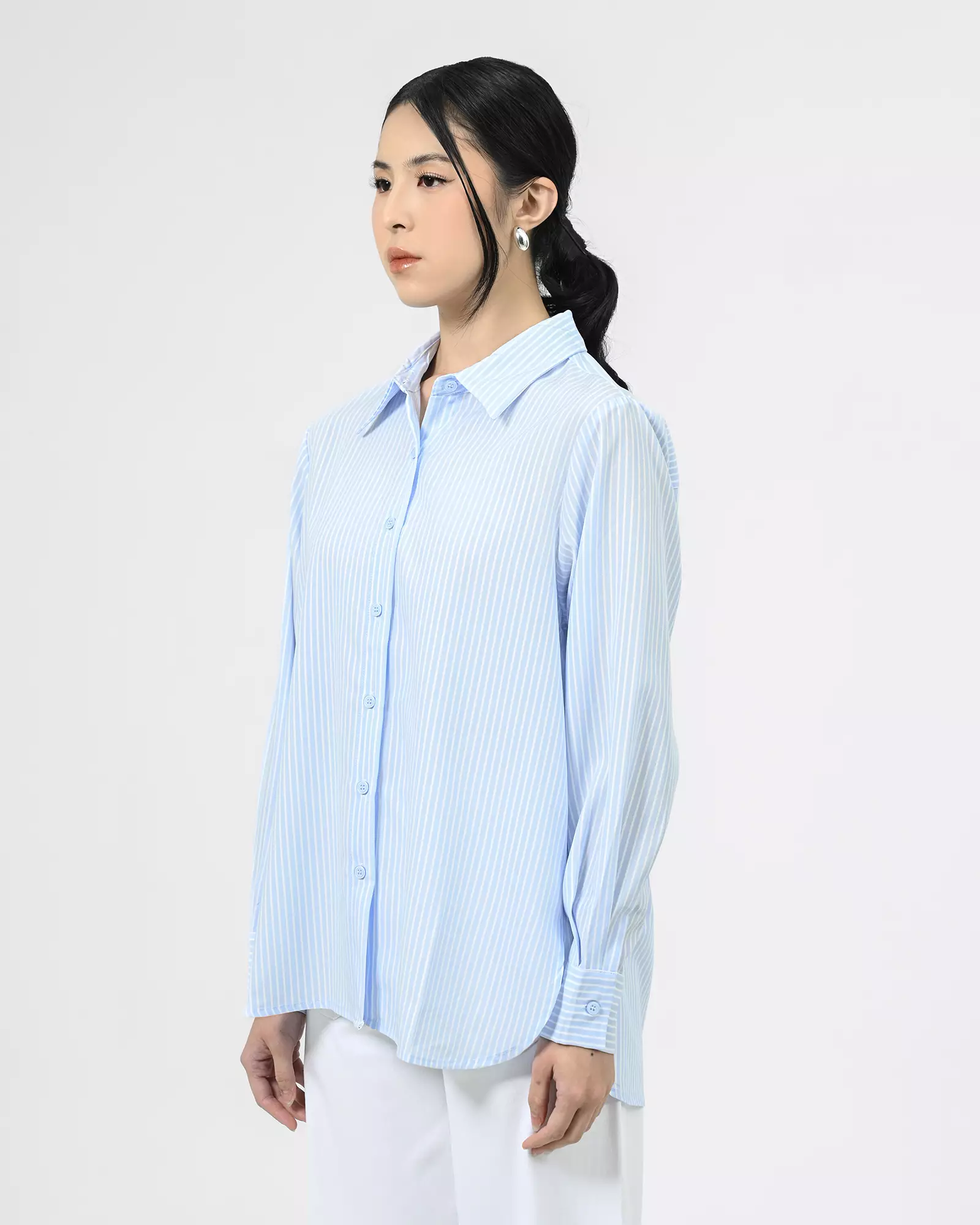 Geulis.id NOVA SHIRT - SKYBLUE