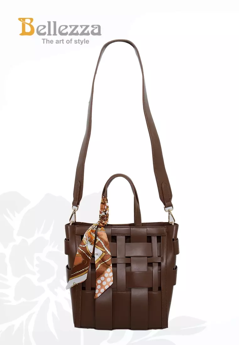 Bellezza Handbag 24216-38 Coffee