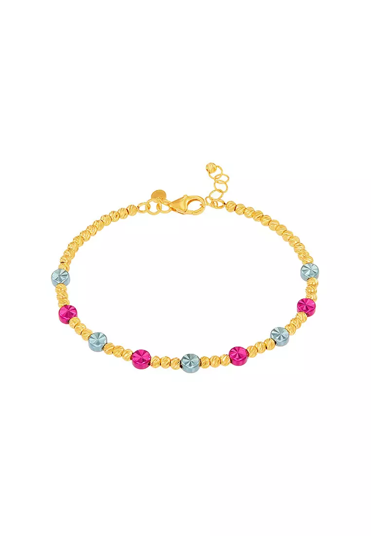 HABIB Oro Italia 916 Yellow Gold Bangle GB92110324(FT)-TI