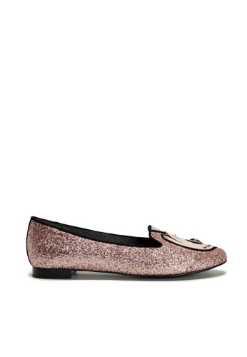 House of Avenues pink Ladies Bling Bling Loafer 5425 Pink 221CBSHEF182E5GS_1