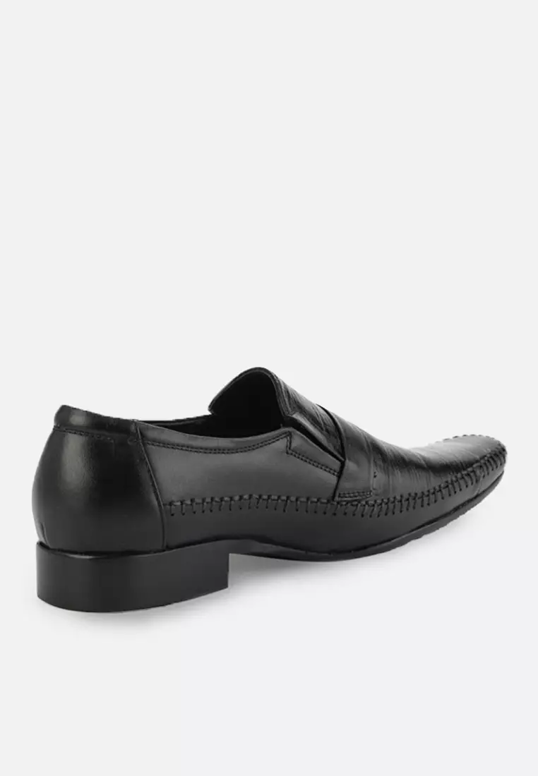 Albert Men Formal Shoes Slip On with Metal Buckle
