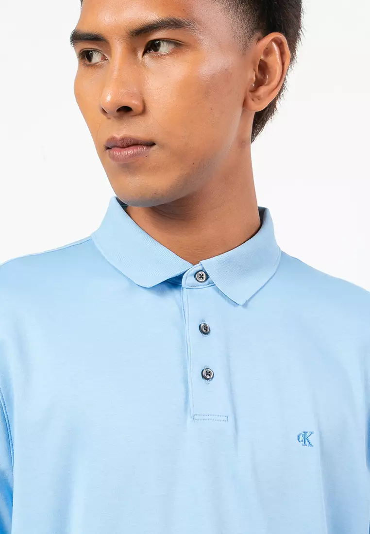 Supima Chest Embroidery Polo Shirt - Calvin Klein Jeans