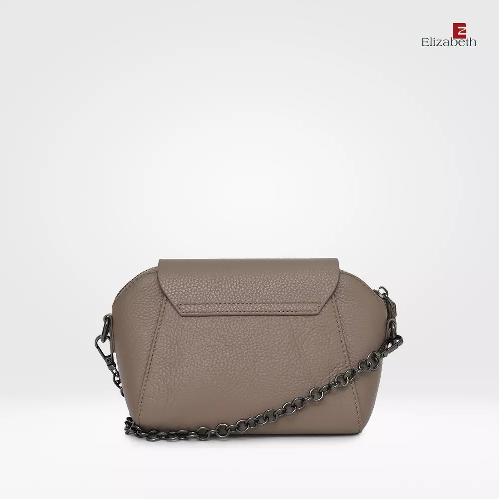Tas Elizabeth Genuine Leather Mini Sling Bag 0720-0516 Khaki
