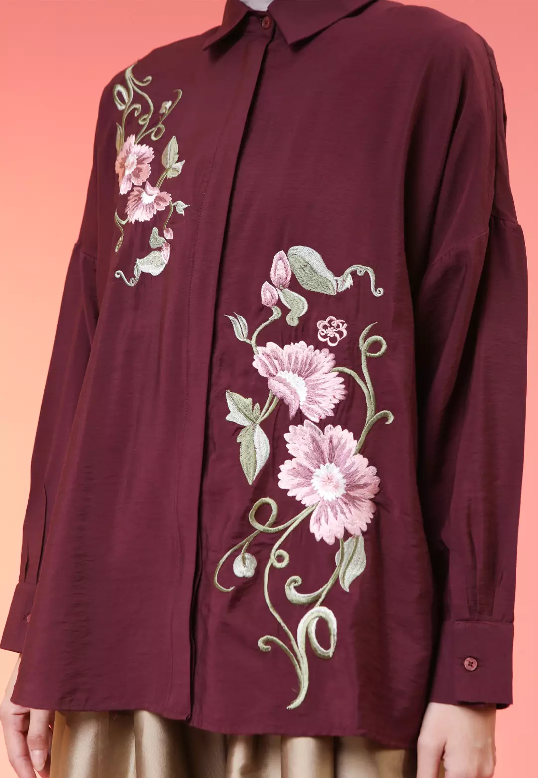 HijabChic Wrenna Top - Mulbery