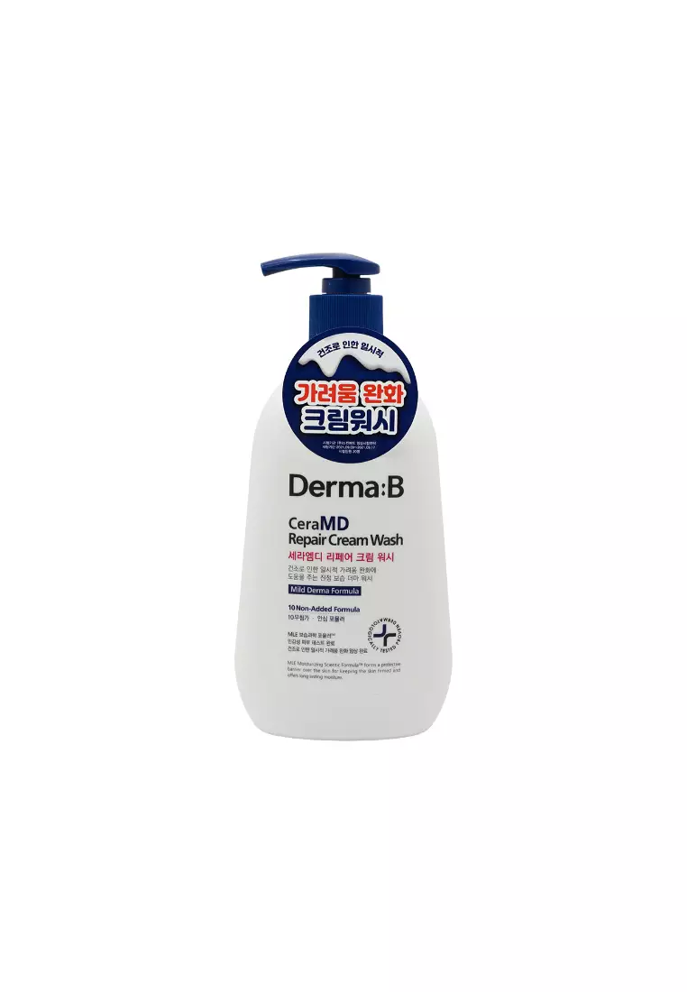 Derma B CeraMD Repair Cream Wash (400ml)