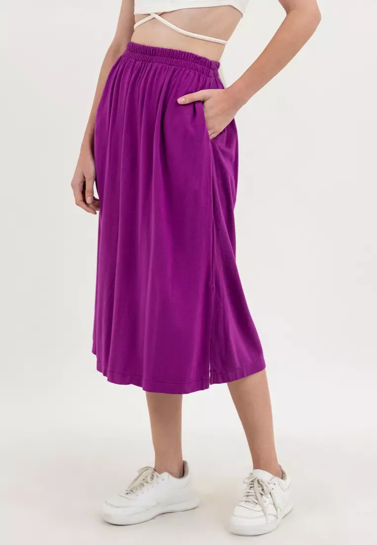 Laica Cotton Midi Skirt